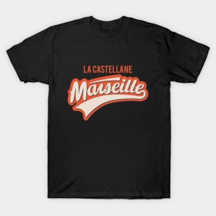 Marseille La Castellane - Marseille La Castellane Schriftzug - La Castellane Logo T-Shirt